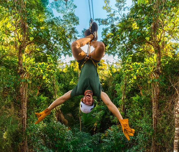 ziplines cancun adventure